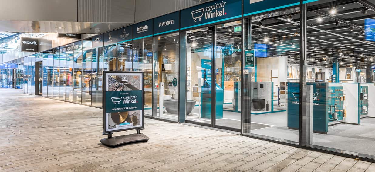 Verkooppunt Sanitairwinkel Eindhoven